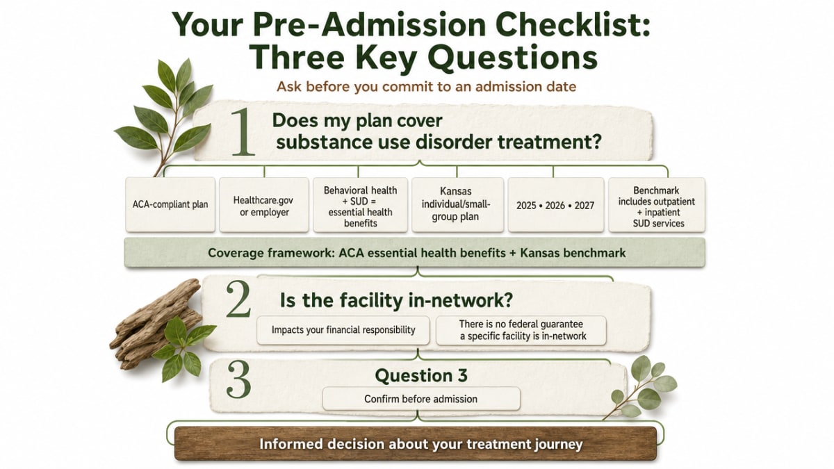 Support the section's three-question framework with a process infographic that mirrors the checklist structure, making the verification workflow scannable