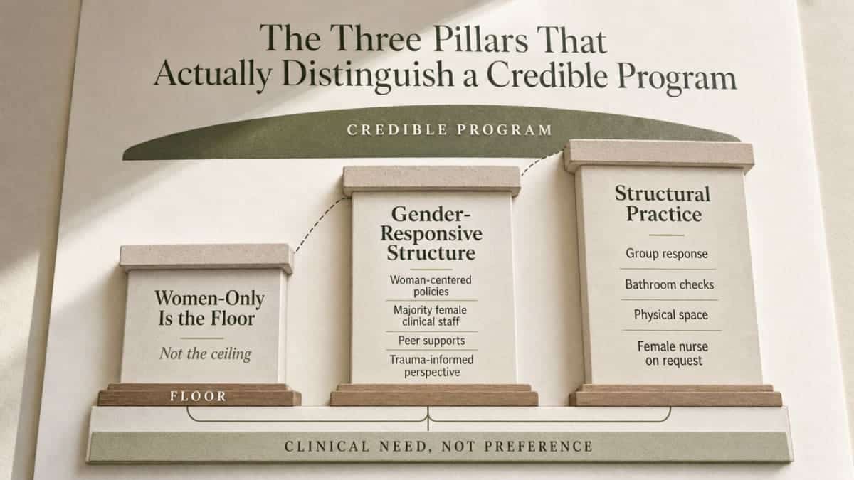 Visualize the three-pillar evaluation framework introduced in this section as a process/framework infographic