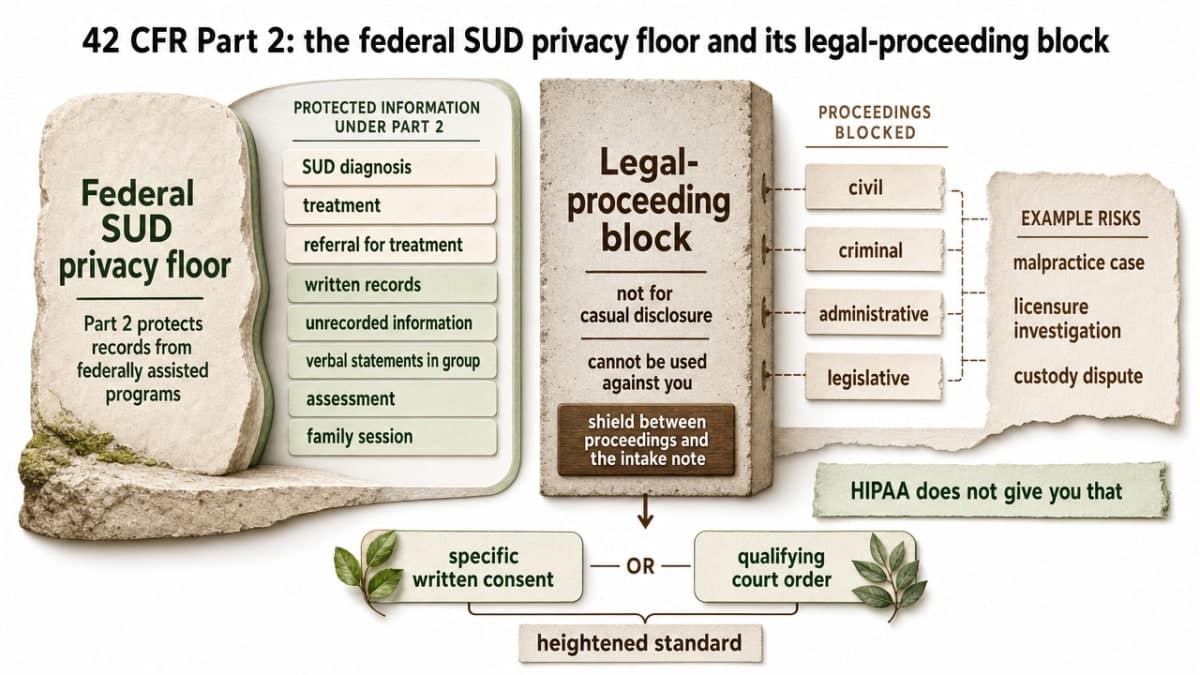 Visualize the comparison table already in the article mapping specific professional disclosure risks to the exact legal protection that closes each one, reinforcing the layered legal stack
